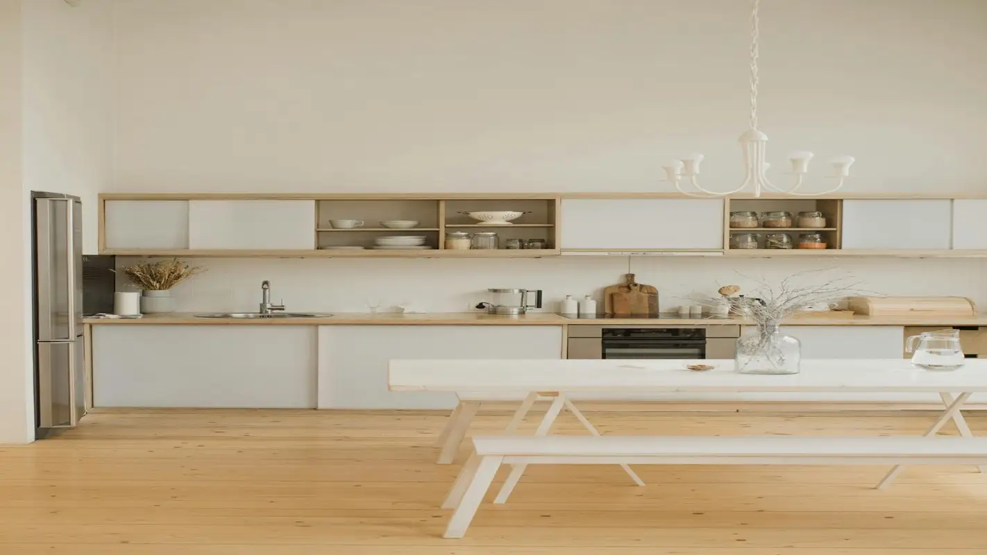 Bright, freshly cleaned Cincinnati home interior