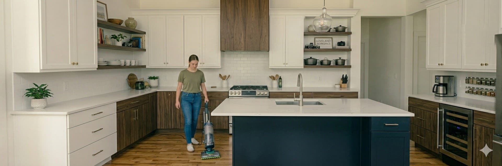 Freshly cleaned Cincinnati home interior with natural light