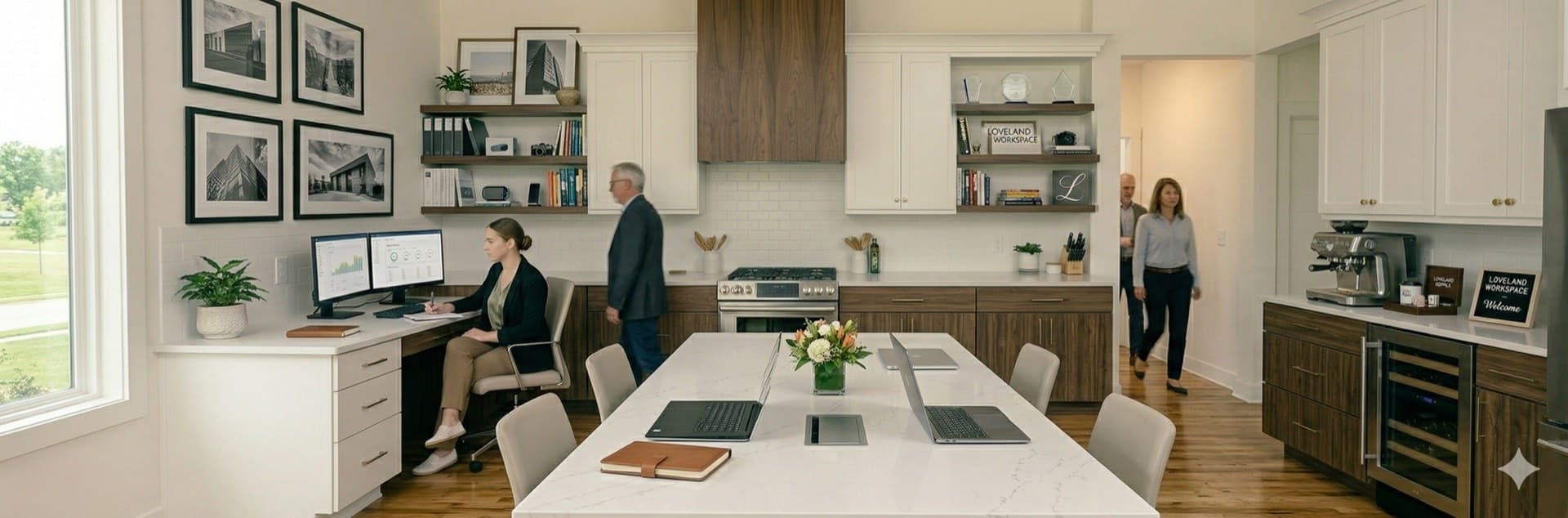 Clean, professional Cincinnati office space maintained by Cincy Maid