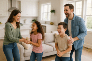 Cincinnati Family in clean home - Cincy Maid