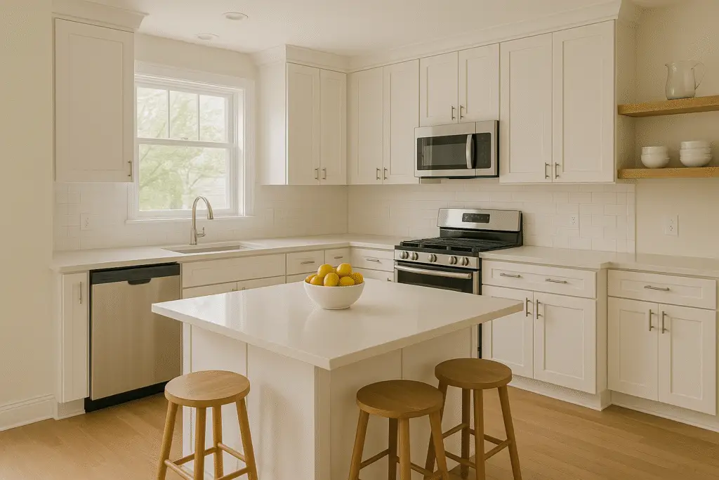 Beautifully cleaned kitchen in Mariemont, Cincinnati