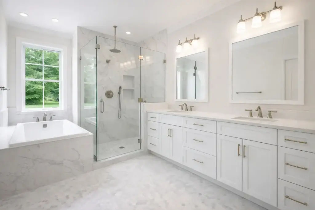 Move-in cleaning Cincinnati bathroom deep cleaned and sanitized